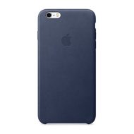 Apple iPhone 6 Plus / 6S Plus Leather Case – polnočne modrý