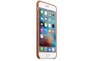 Apple iPhone 6 Plus / 6S Plus Leather Case – sedlovo hnedý – Obrázok 3