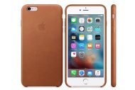 Apple iPhone 6 Plus / 6S Plus Leather Case – sedlovo hnedý – Obrázok 5