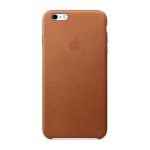 Apple iPhone 6 Plus / 6S Plus Leather Case – sedlovo hnedý