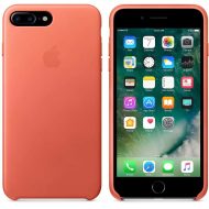 Apple iPhone 7 Plus / 8 Plus Leather Case – oranžový – Obrázok 3