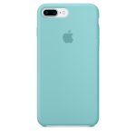 Apple silikónový obal pre iPhone 7 Plus / 8 Plus – jazerne modrá