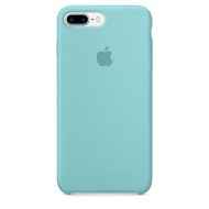 Apple silikónový obal pre iPhone 7 Plus / 8 Plus – jazerne modrá