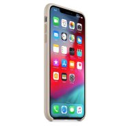 Apple silikónový obal pre iPhone XS Max – kamenne sivá – Obrázok 2