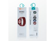 COTEetCI kožený magnetický remienok Loop Band Apple Watch 38/40/41 mm žltý – Obrázok 3