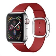COTEetCI kožený magnetický remienok Nobleman Apple Watch 42/44/45/49 mm červený – Obrázok 2
