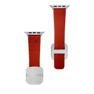COTEetCI kožený magnetický remienok Nobleman Apple Watch 42/44/45/49 mm červený – Obrázok 3