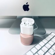 COTEetCI nabíjací stojan Base20 pre Apple AirPods ružovo-zlatá – Obrázok 2