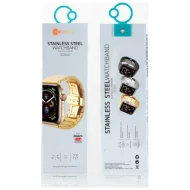 COTEetCI Stainless oceľový článkový remienok Apple Watch 38/40/41 mm – čierny – Obrázok 2