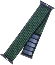 FIXED Nylon Strap Apple Watch 38/40/41 mm, temne modrý – Obrázok 3