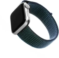 FIXED Nylon Strap Apple Watch 38/40/41 mm, temne modrý