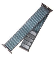 FIXED Nylon Strap Apple Watch 38/40/41 mm, temne šedý – Obrázok 2