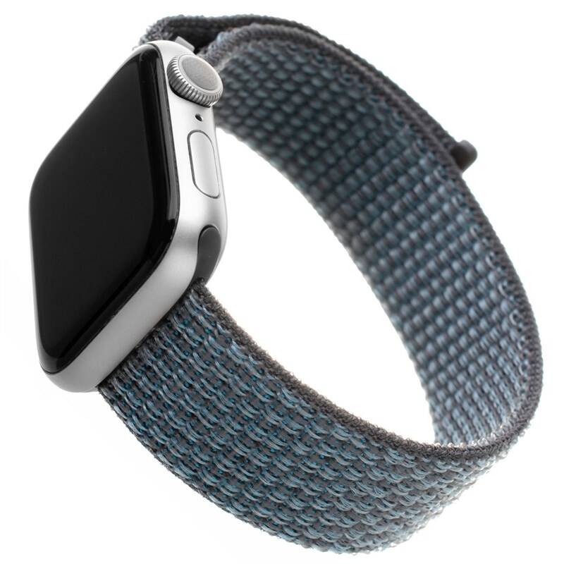 FIXED-Nylon-Strap-pre-Apple-Watch-384041-mm-temne-sedy.appleprodukty.sk FIXED Nylon Strap Apple Watch 38/40/41 mm, temne šedý – Obrázok 1