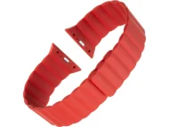 FIXED Magnetic Strap s magnetickým zapínaním Apple Watch 42/44/45/49 mm - červený – Obrázok 2