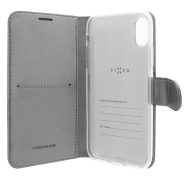 Zatvárací obal FIXED FIT na iPhone X/XS - sivá – Obrázok 2