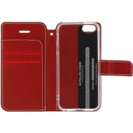 Flipový obal Molan Cano Issue Book na iPhone 11 červený – Obrázok 2