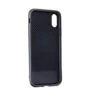SKLENENÝ obal Forcell GLASS pre iPhone XS Max červený – Obrázok 2