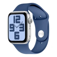 OBAL:ME silikónový remienok pre Apple Watch 42-49mm M-L, modrý – Obrázok 3