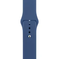 OBAL:ME silikónový remienok pre Apple Watch 42-49mm M-L, modrý – Obrázok 5