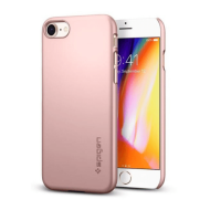 Obal Spigen Thin Fit na iPhone 7 / 8 / SE 2020-2022 ružový – Obrázok 2