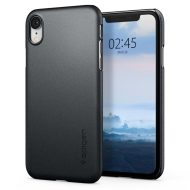 Obal Spigen Thin Fit na iPhone XR uhlíkovo šedý – Obrázok 2