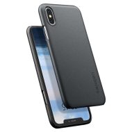 Obal Spigen Thin Fit na iPhone X/XS uhlíkovo šedý – Obrázok 3
