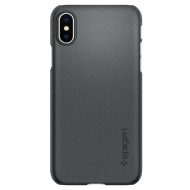 Obal Spigen Thin Fit na iPhone X/XS uhlíkovo šedý