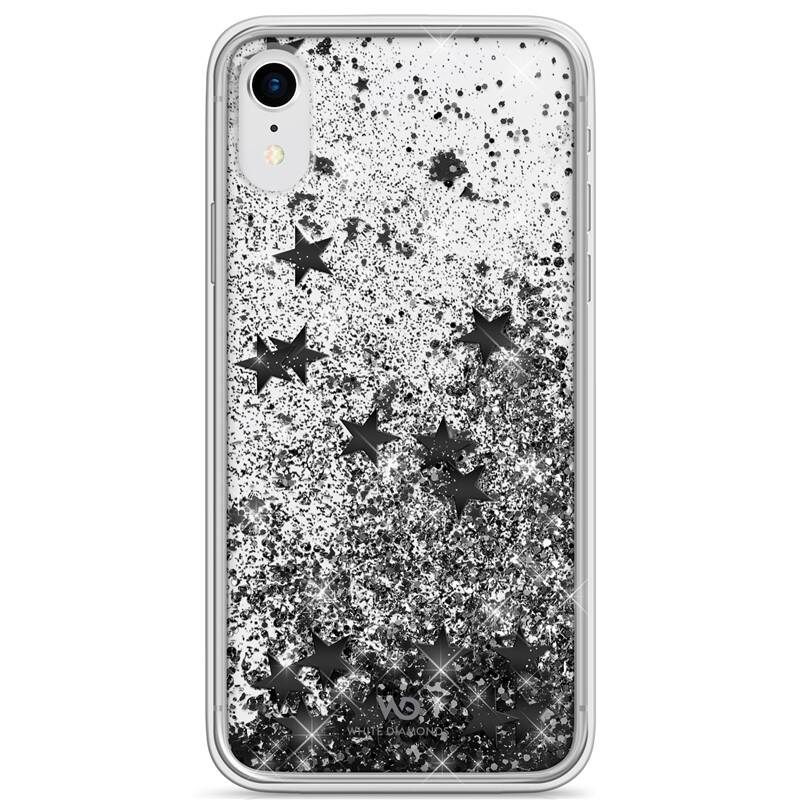 Obal-White-Diamonds-Sparkle-pre-Apple-iPhone-XR-cierny-appleprodukty.sk_ Obal White Diamonds Sparkle pre Apple iPhone XR - čierny – Obrázok 1