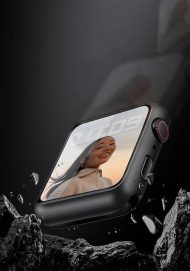 Puzdro COTEetCI s ochranou displeja Apple Watch 7/8 41mm, zelené – Obrázok 3