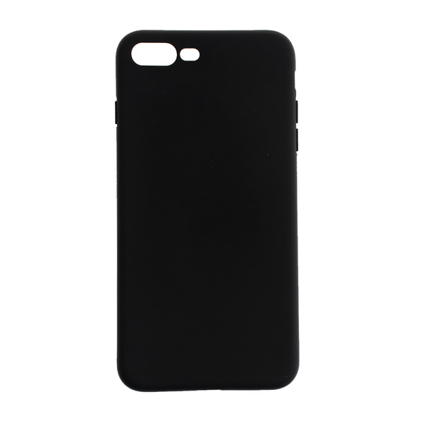 Ochranný kryt Silikónový (čierny) (TPU) - iPhone 7:8 PLUS-appleprodukty.sk Ochranný kryt Silikónový (čierny) (TPU) - iPhone 7/8 PLUS – Obrázok 1