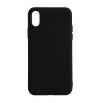 Ochranný kryt Silikónový (čierny) (TPU) - iPhone X/XS