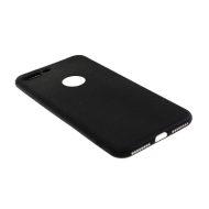 Ochranný kryt Kožený vzor (čierny) (TPU) - iPhone 7/8 PLUS – Obrázok 2