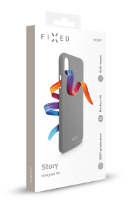 FIXED Story silikónový kryt Apple iPhone 11 Pro sivý – Obrázok 2