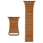 COTEetCI kožený magnetický remienok Loop Band Apple Watch 42-49 mm hnedý