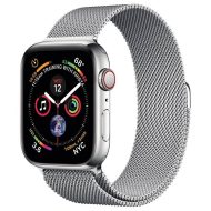 COTEetCI ocelový magnetický remienok Apple Watch 38-41 mm, milánský tah - strieborný