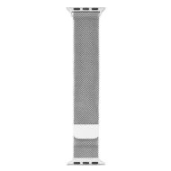 COTEetCI ocelový magnetický remienok Apple Watch 38-41 mm, milánský tah - strieborný – Obrázok 2