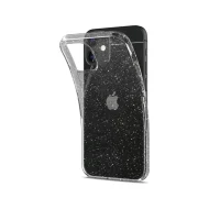 Spigen Liquid Crystal Glitter kryt iPhone 12-13 mini čirý – Obrázok 4