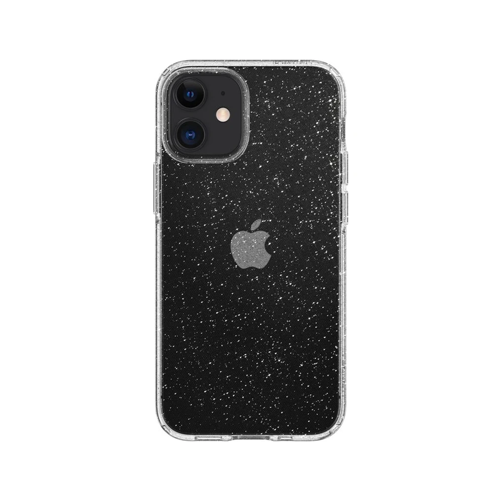 Spigen Liquid Crystal Glitter kryt iPhone 12 mini čiry-appleprodukty.sk-• Spigen Liquid Crystal Glitter kryt iPhone 12-13 mini čirý – Obrázok 1