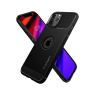 Spigen Rugged Armor kryt iPhone 12 Pro Max / 13 Pro Max čierny – Obrázok 3