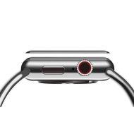 Tvrdené sklo COTEetCI 4D na Apple Watch SE 44 mm - čierne