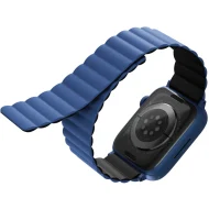 UNIQ Revix obojstranný remienok Apple Watch 42/41/40/38mm Caspian - modrý/čierny – Obrázok 2