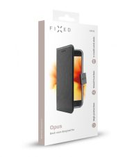 Zatvárací obal FIXED Opus na iPhone XR - čierna – Obrázok 5