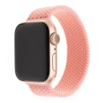 FIXED Nylon Strap Apple Watch 38/40/41 mm, ružový - veľkosť XL