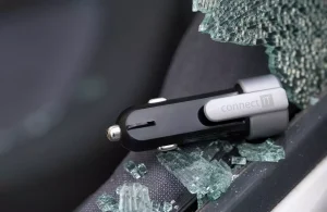 Adaptér do auta Connect IT Emergency Car Charger, 2x USB - čierny/strieborný 1