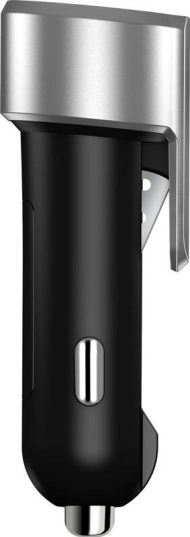 Adaptér do auta Connect IT Emergency Car Charger, 2x USB - čierny/strieborný – Obrázok 2